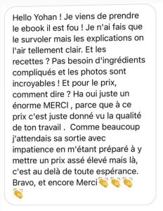 témoignage alimentation saine 1