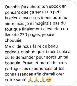 témoignage alimentation saine 8